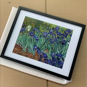 Framed art 16x20 matted 11x14 Print Van Gogh